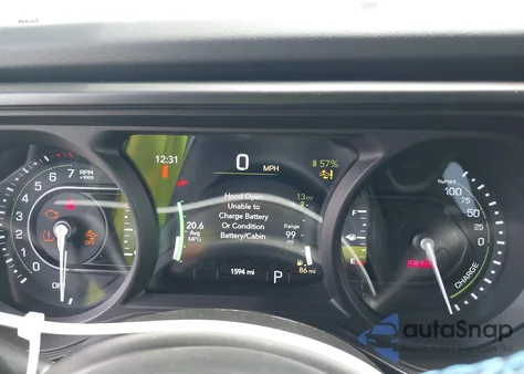 2024 Jeep Wrangler 4Xe High Altitude z USA, uszkodzony, nr VIN 1C4RJXU64RW218514